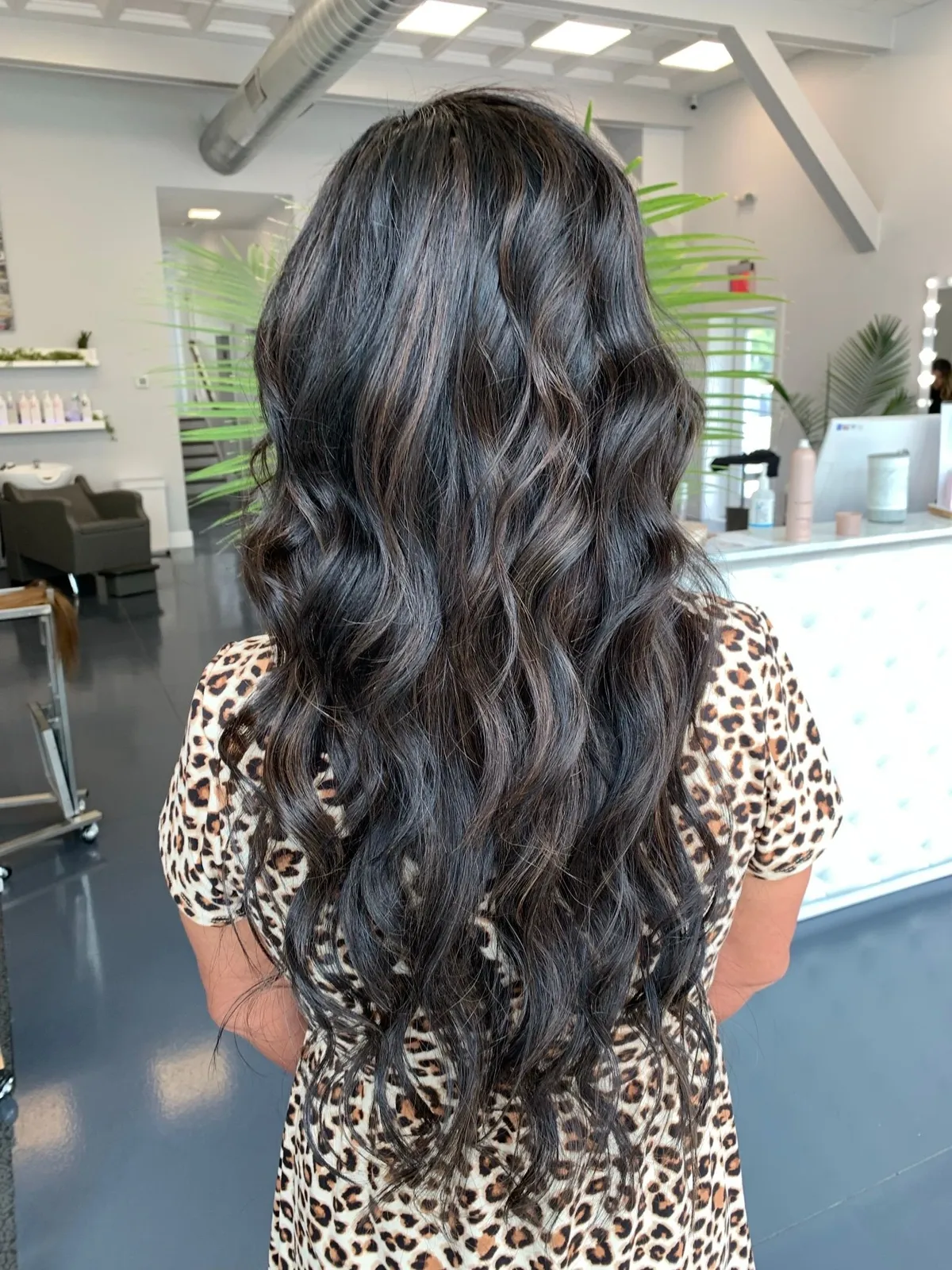 Beautiful, Long Hair with a Volume After Combination of Crown Hair Extensions and Added Lenght