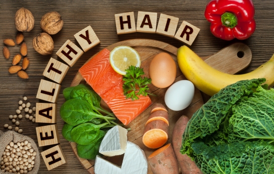 Food for healthy hair